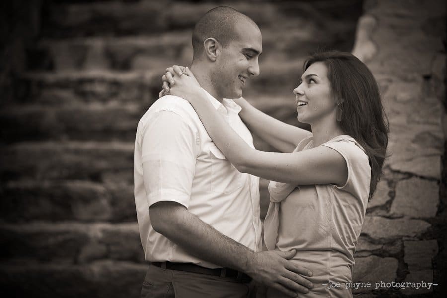 raleigh wedding photographer - samantha and jimmy's greenville engagement session