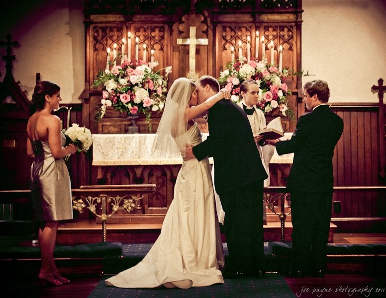 saint mary's school raleigh wedding | christine and stephen