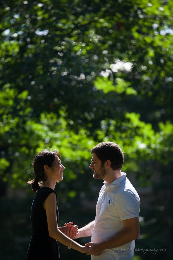 chapel hill engagement session ~ akiko and jordan