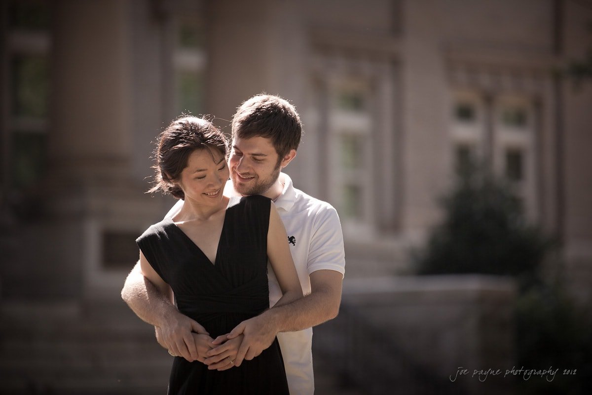 chapel hill engagement session ~ akiko and jordan