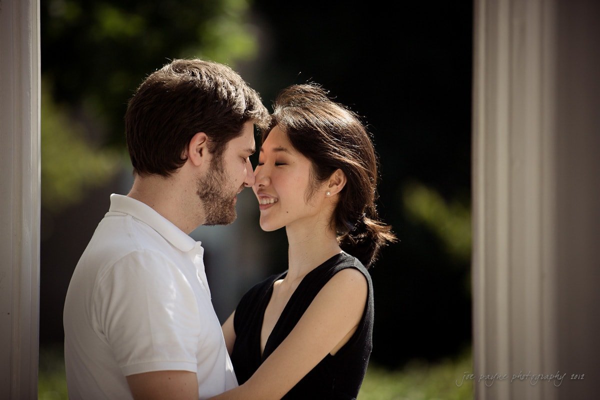 chapel hill engagement session ~ akiko and jordan