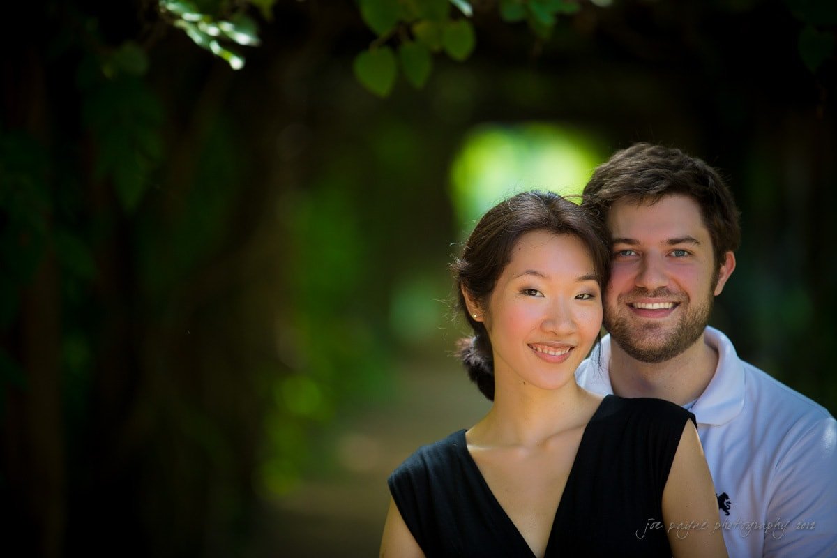 chapel hill engagement session ~ akiko and jordan