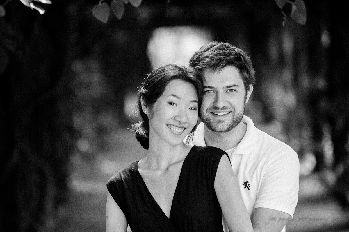 chapel hill engagement session ~ akiko and jordan