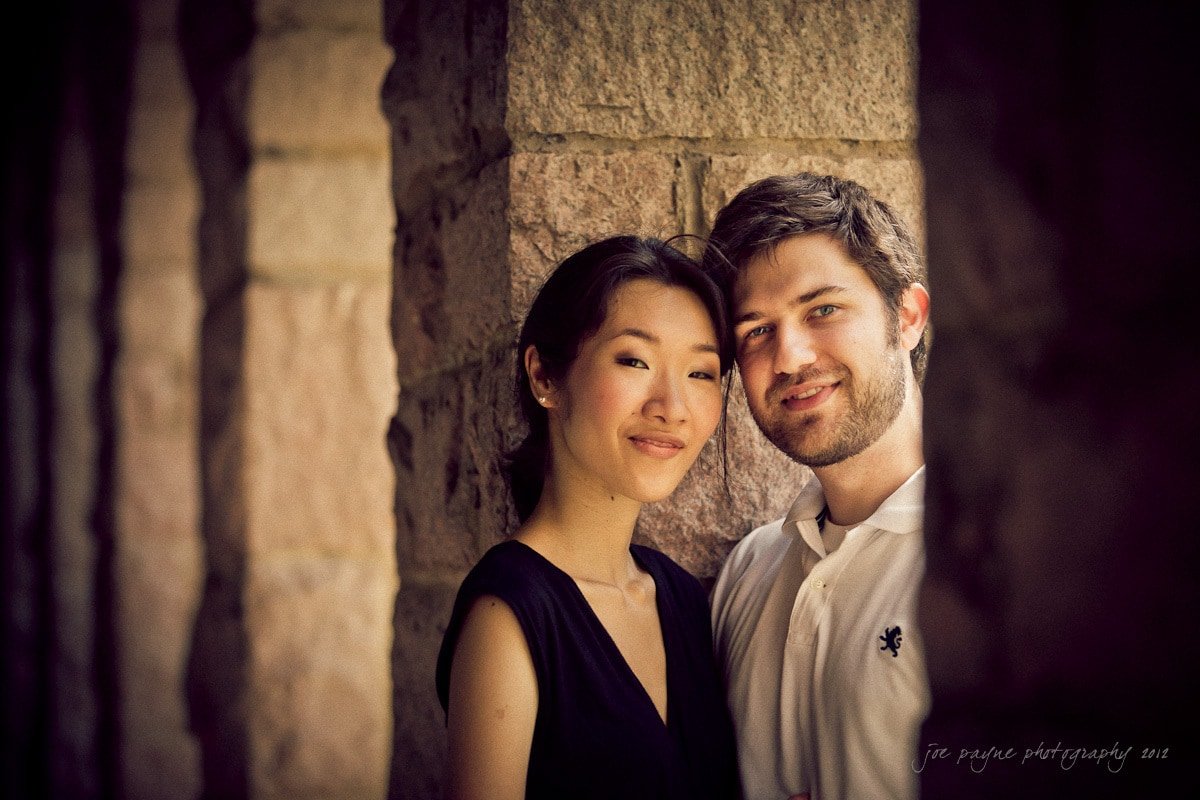 chapel hill engagement session ~ akiko and jordan