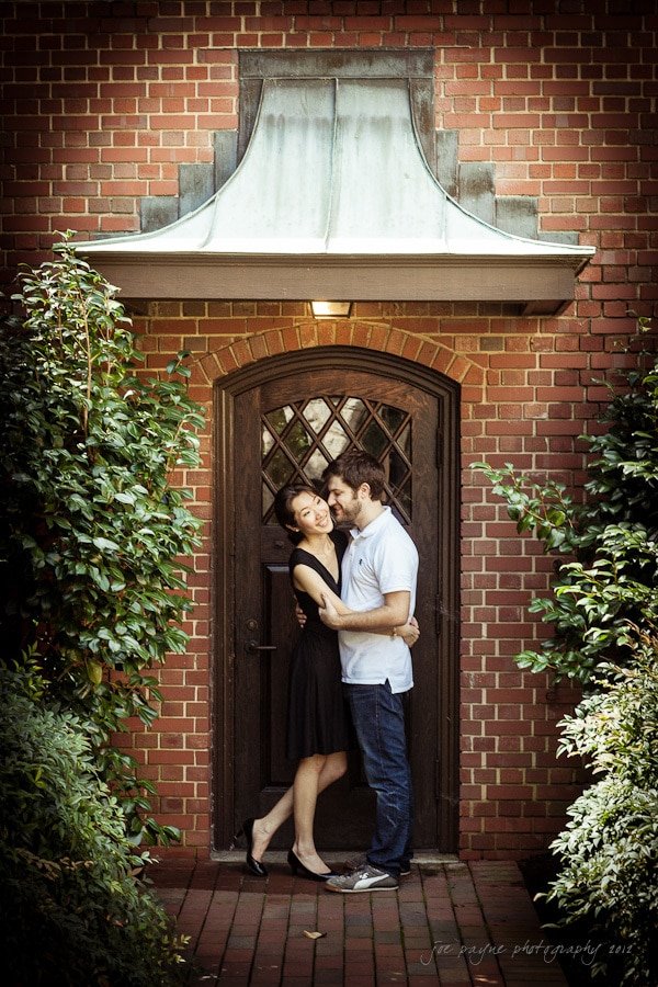 chapel hill engagement session ~ akiko and jordan