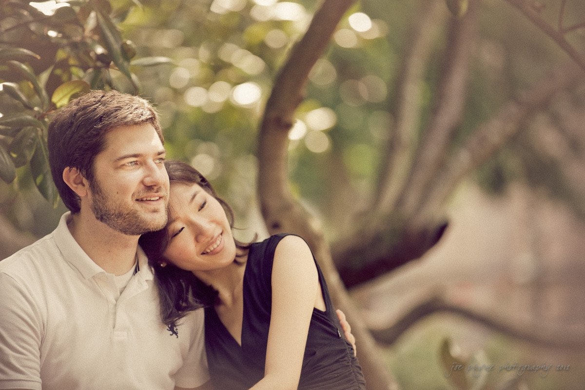 chapel hill engagement session ~ akiko and jordan