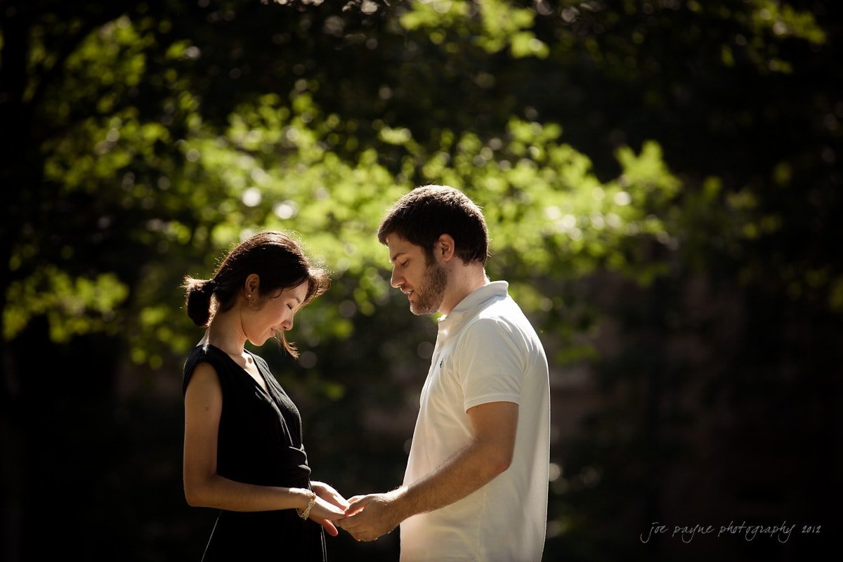 chapel hill engagement session ~ akiko and jordan