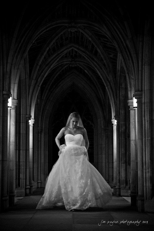 duke chapel weddings ~ bridal session for claire