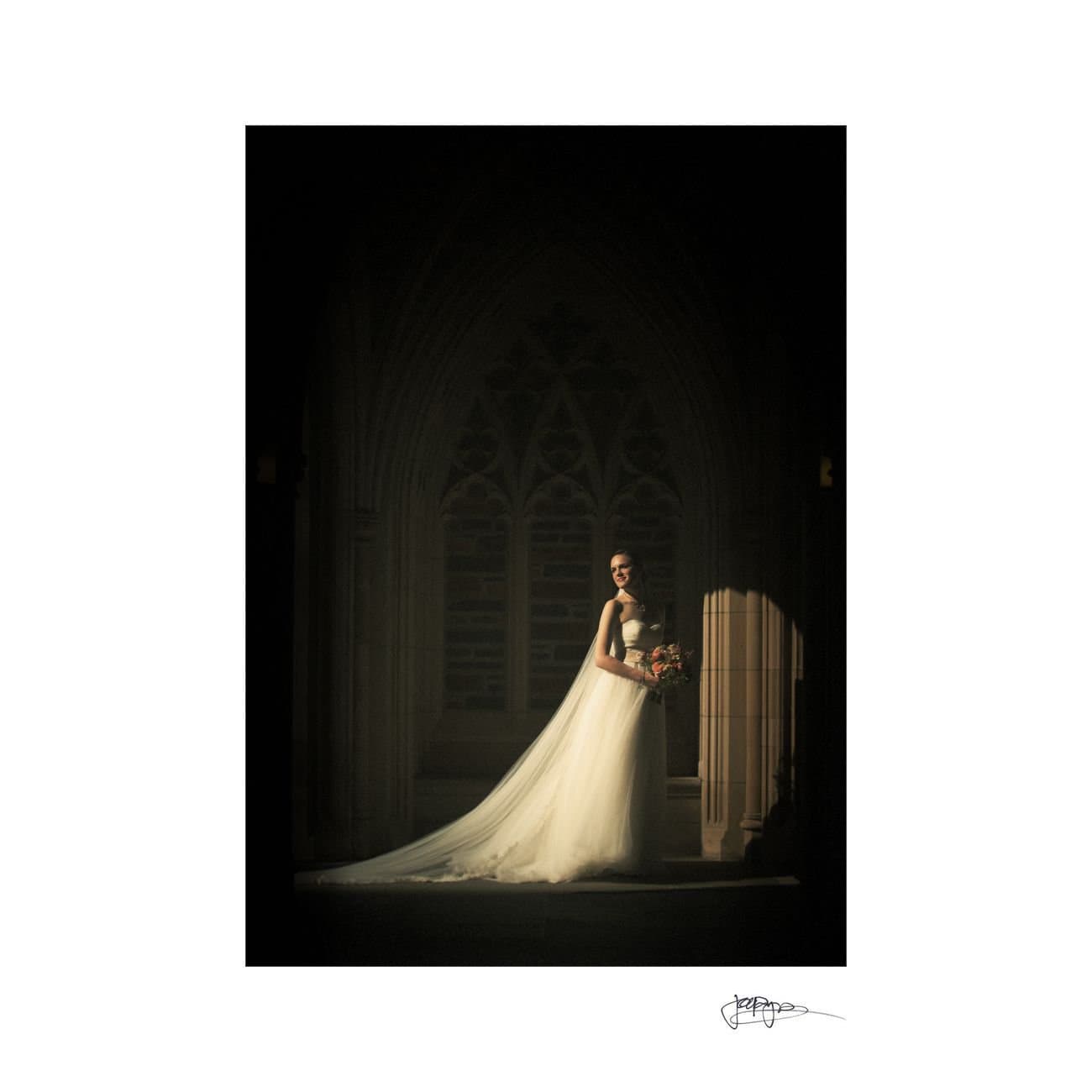 duke chapel weddings - brianna & chris