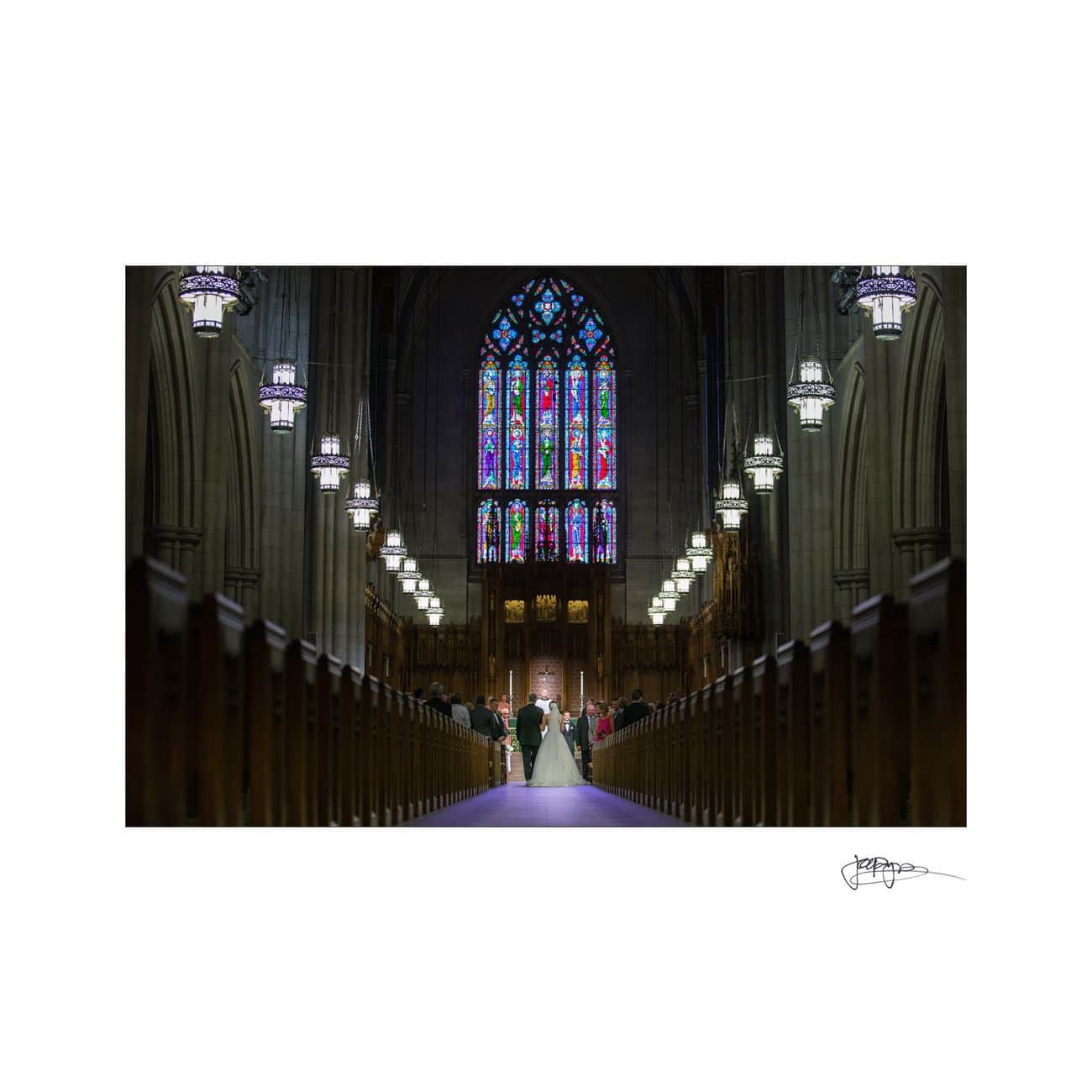 duke chapel weddings - brianna & chris