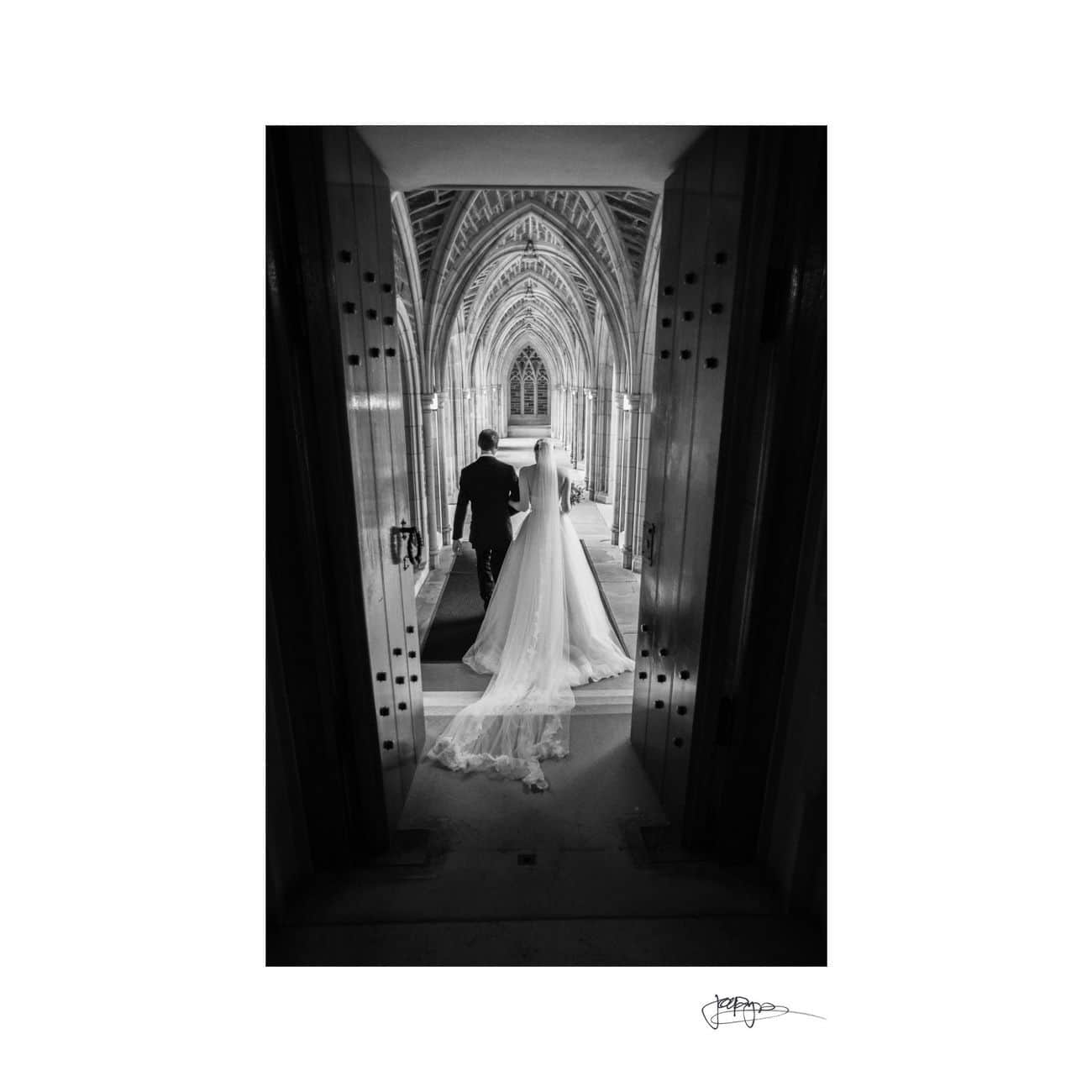 duke chapel weddings - brianna & chris