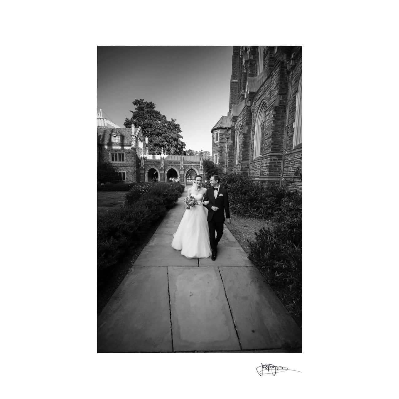 duke chapel weddings - brianna & chris