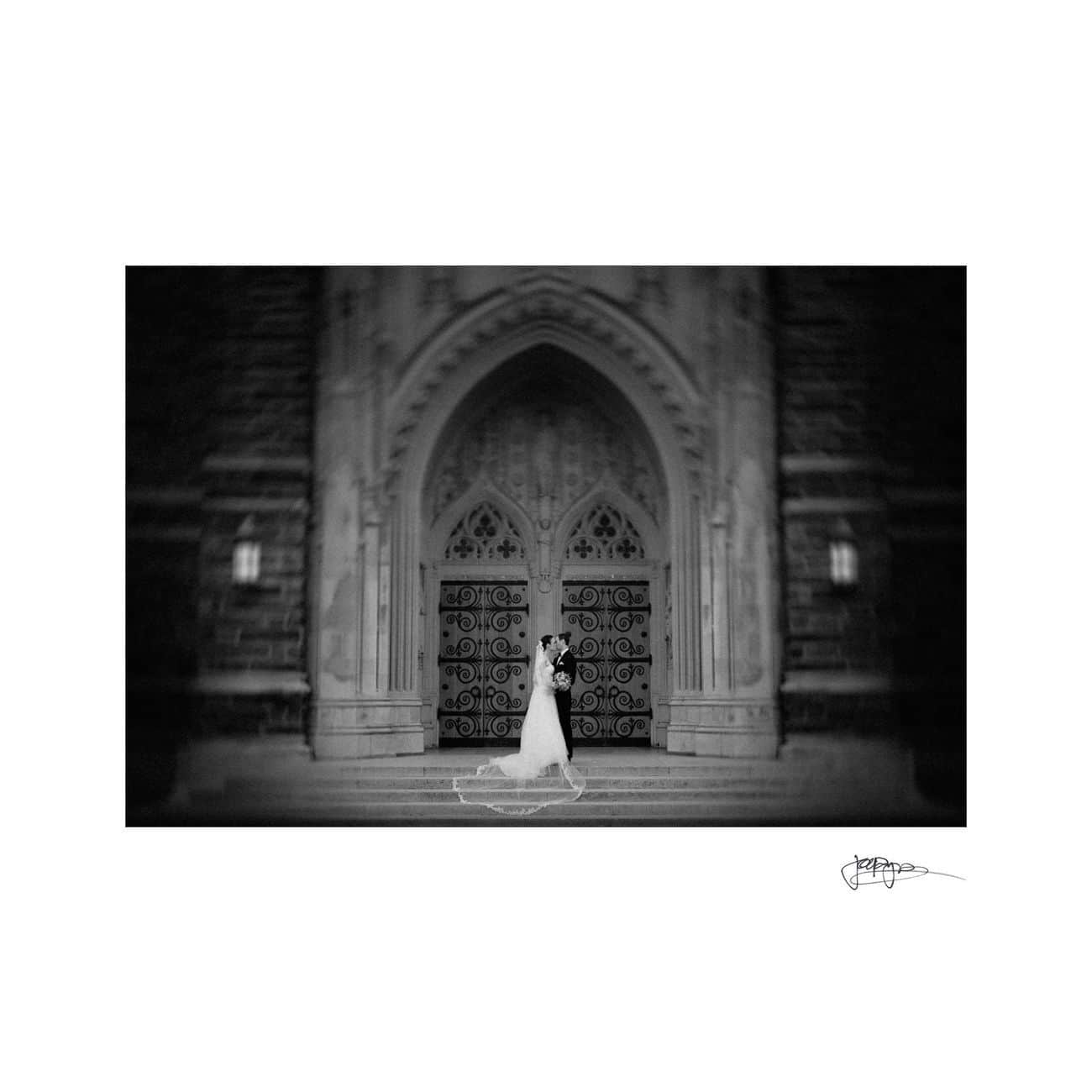 duke chapel weddings - brianna & chris