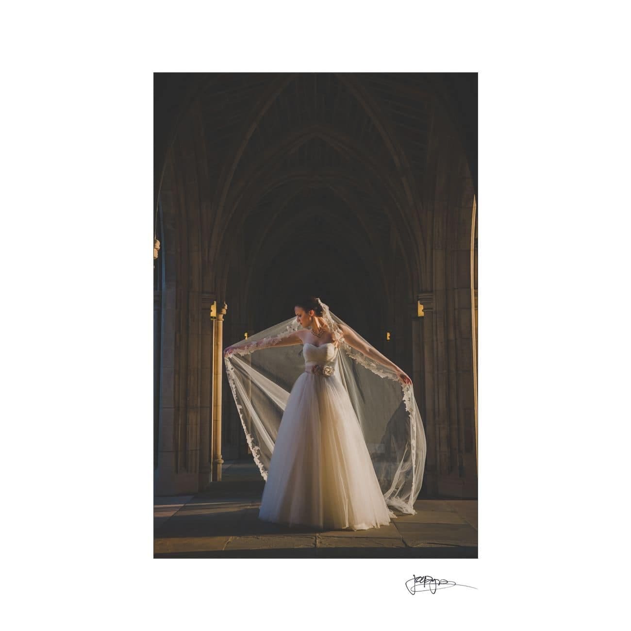 duke chapel weddings - brianna & chris
