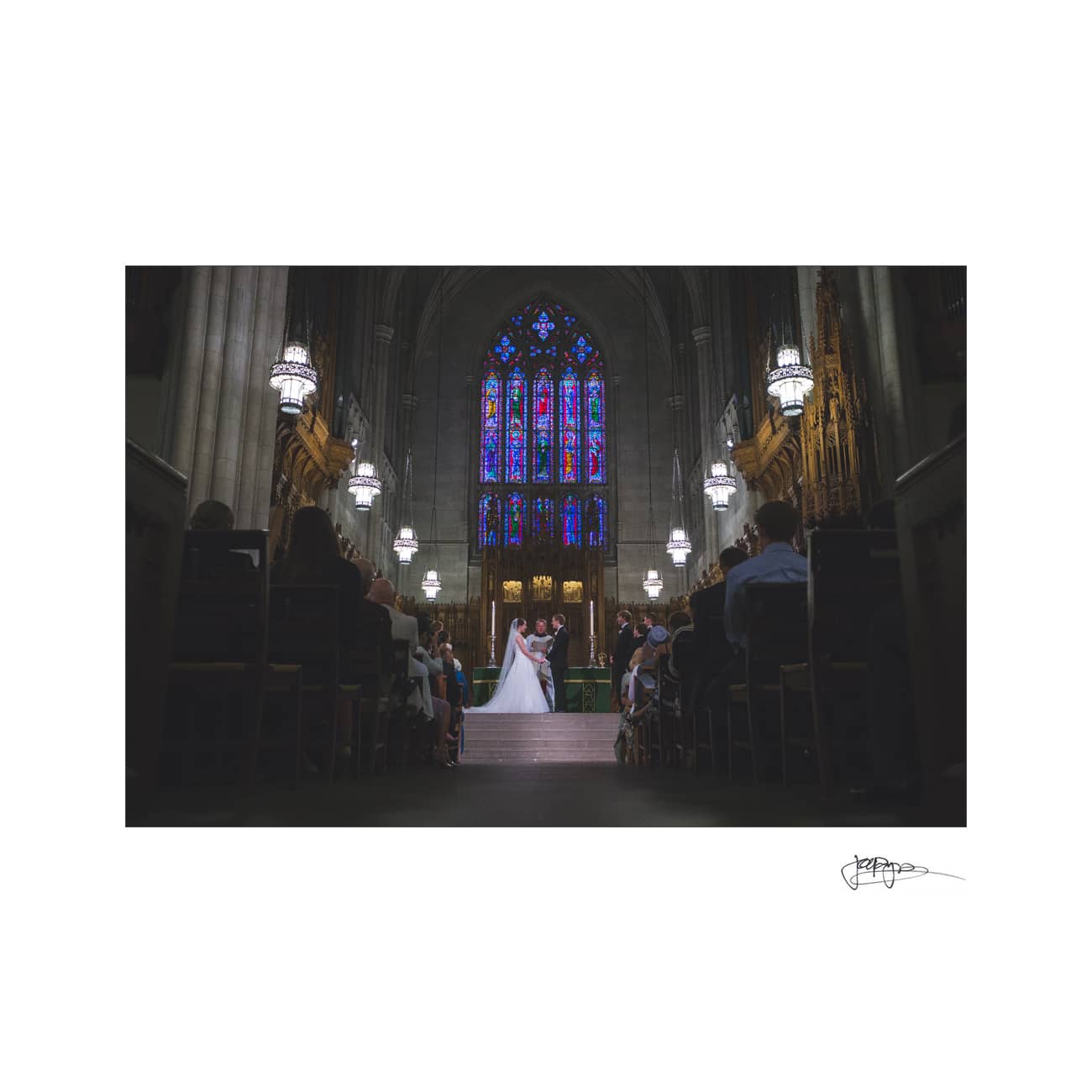 duke chapel weddings - lexi & tom