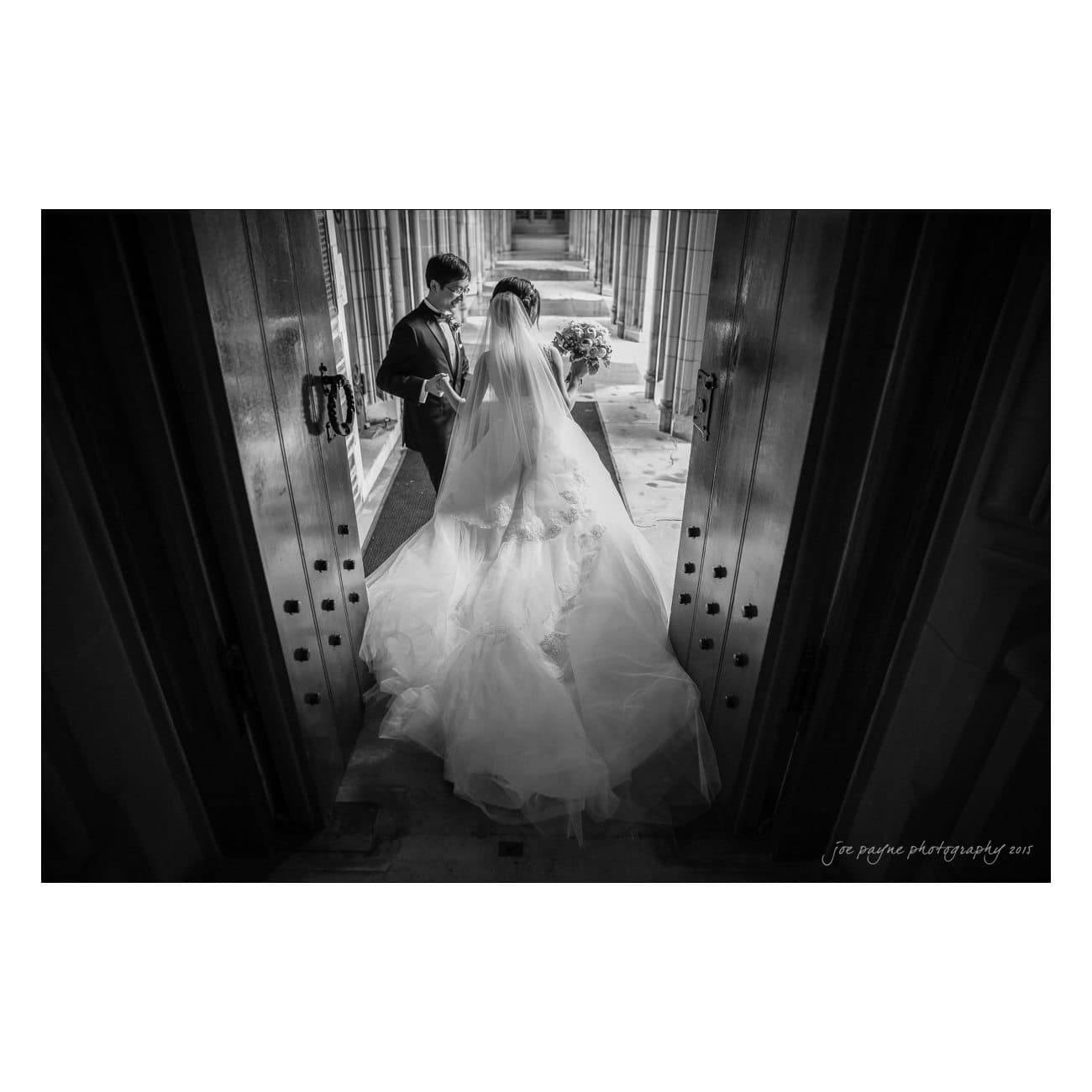 duke chapel & top of the hill wedding - joanna & shenduo