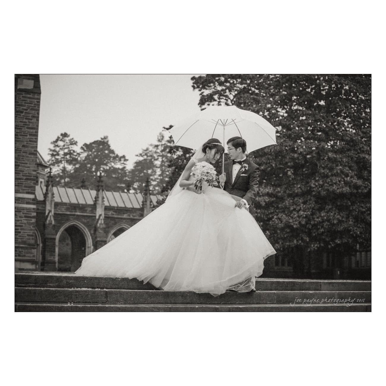 duke chapel & top of the hill wedding - joanna & shenduo