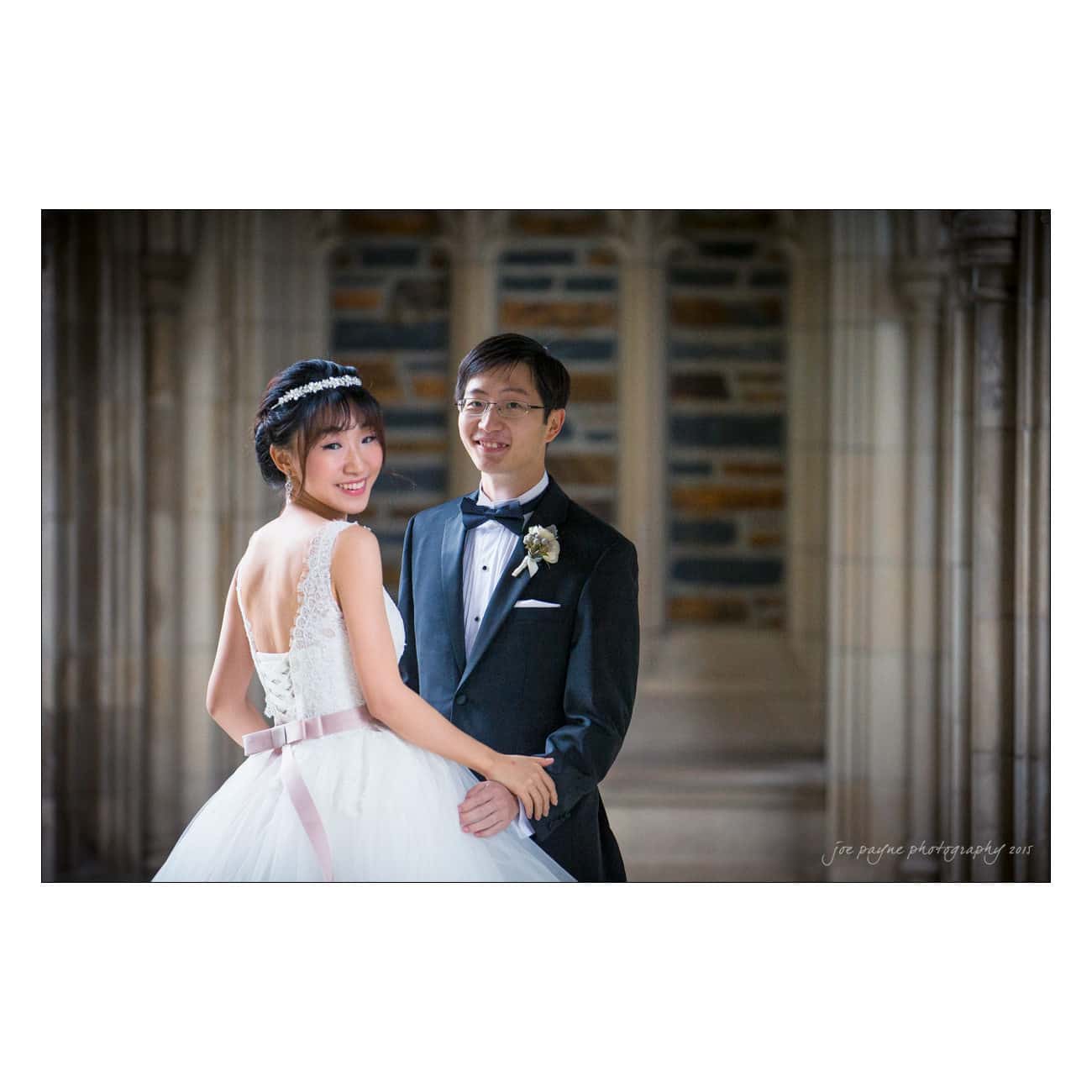 duke chapel & top of the hill wedding - joanna & shenduo