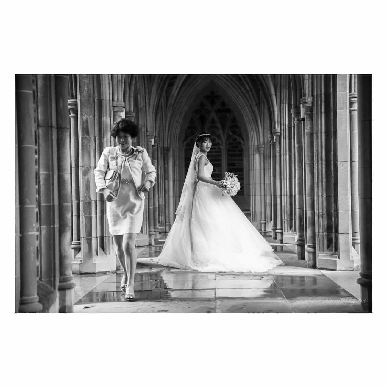 duke chapel & top of the hill wedding - joanna & shenduo