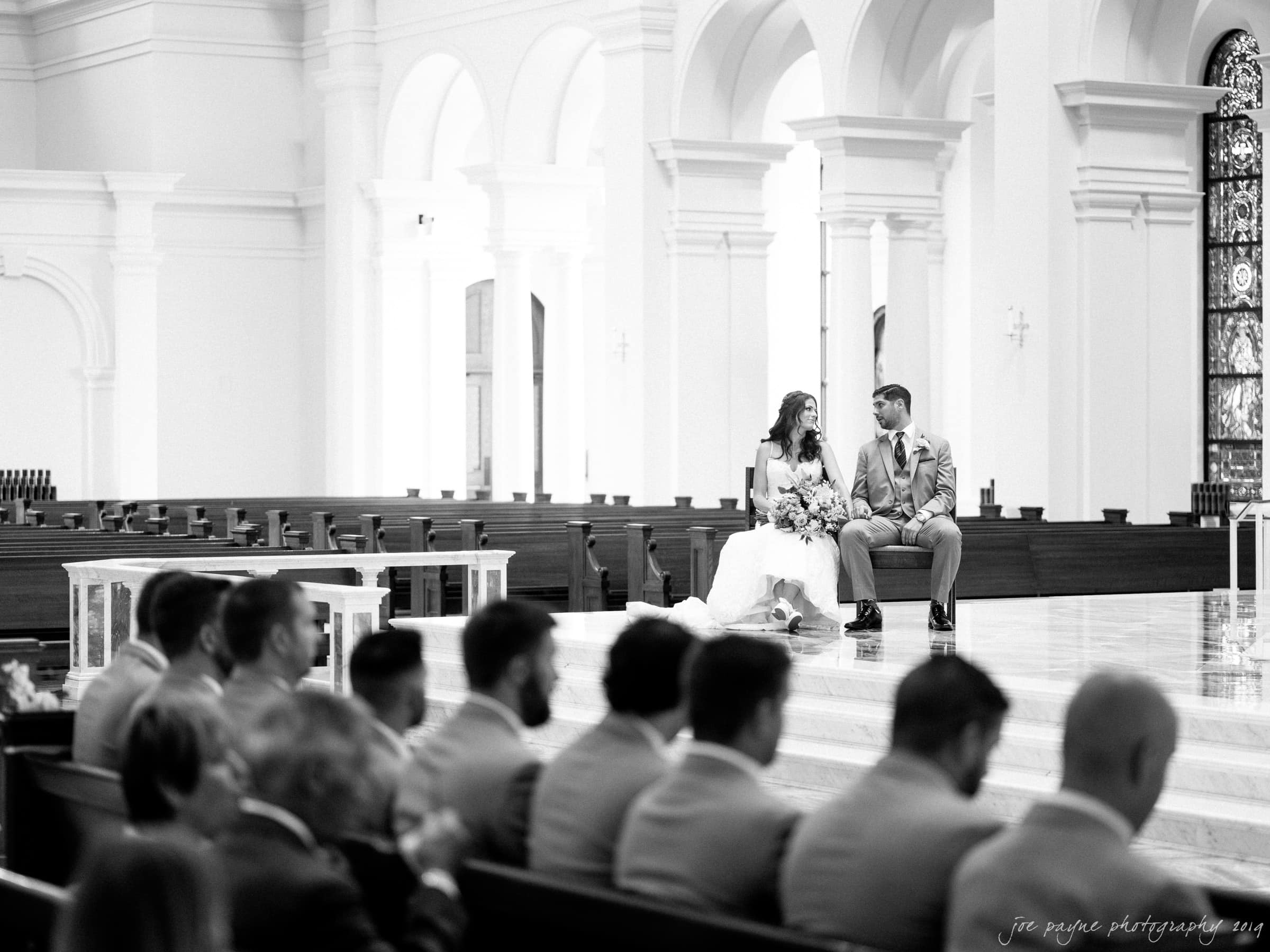 holy name of jesus cathedral wedding – erin & mike