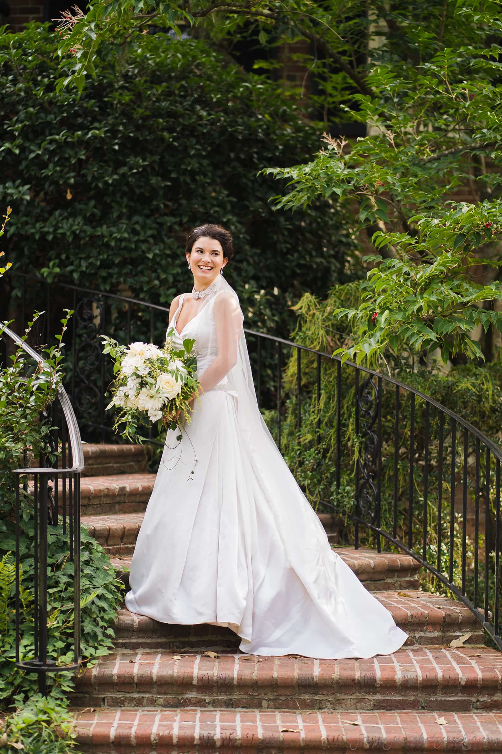 new bern wedding photography – christina’s backyard bridal session