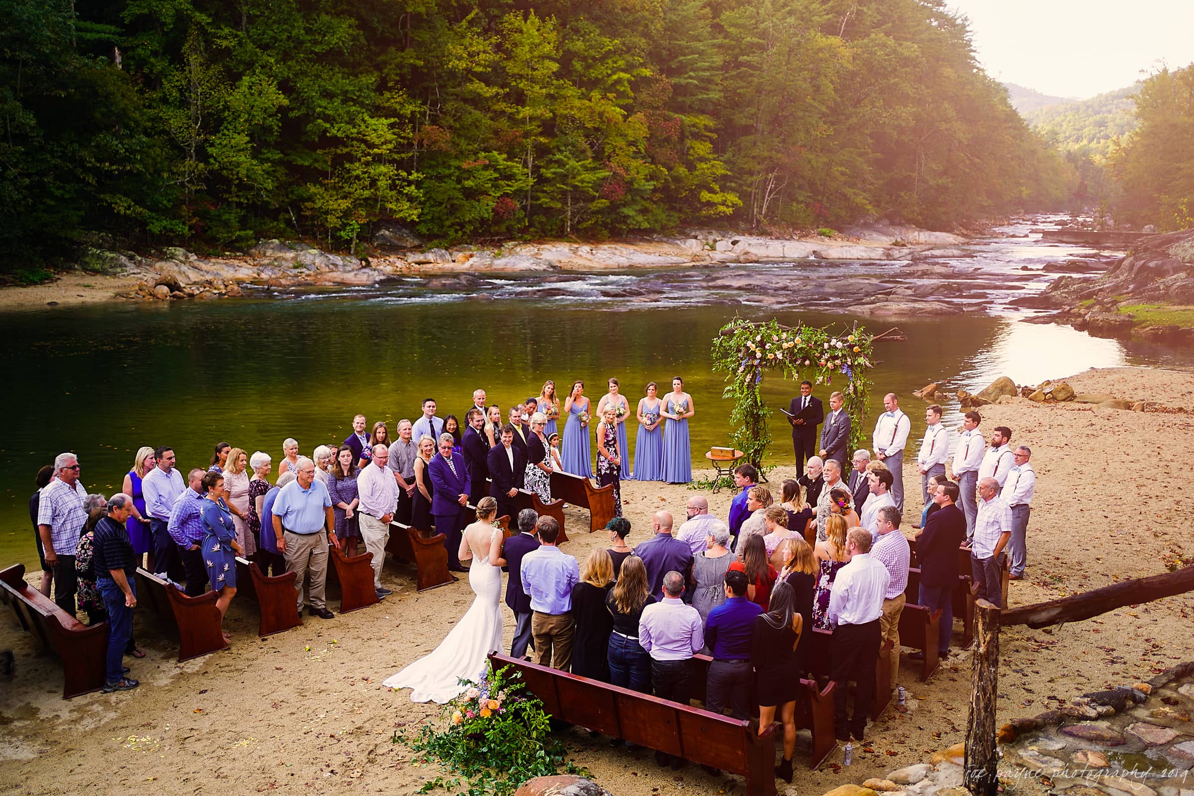 brown mountain beach resort wedding – laura & joe