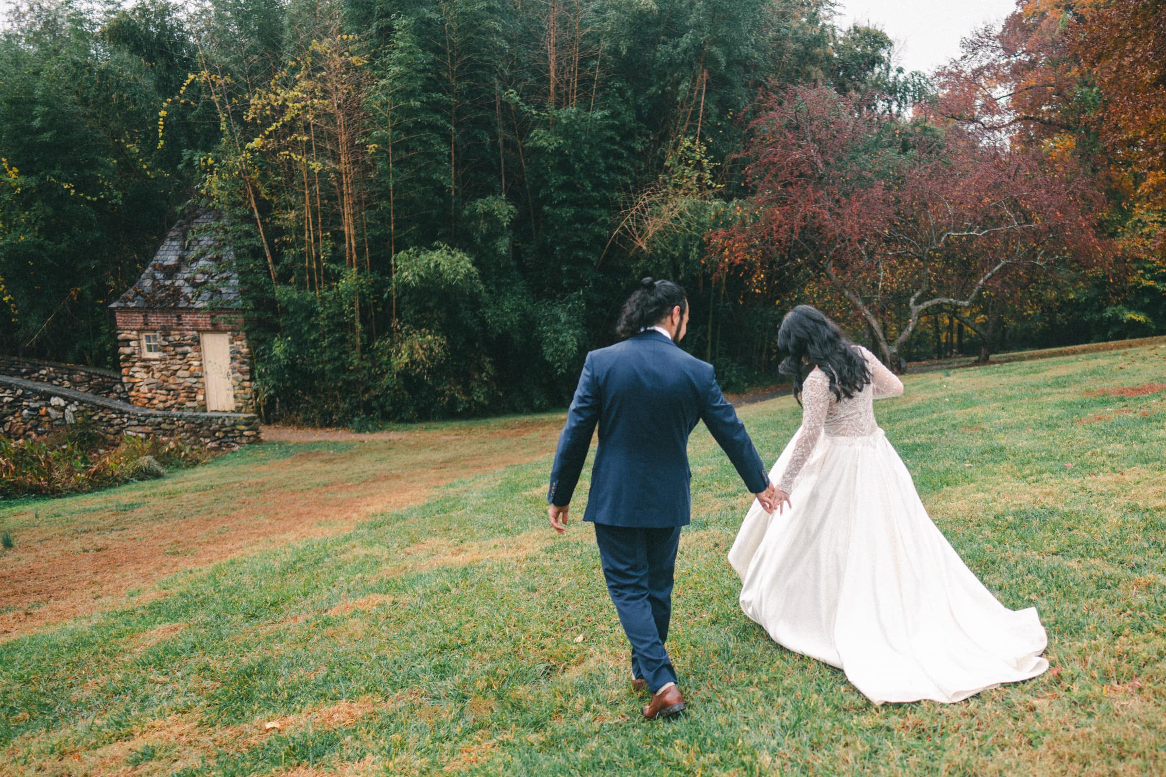 intimate graylyn estate wedding – karina & ali
