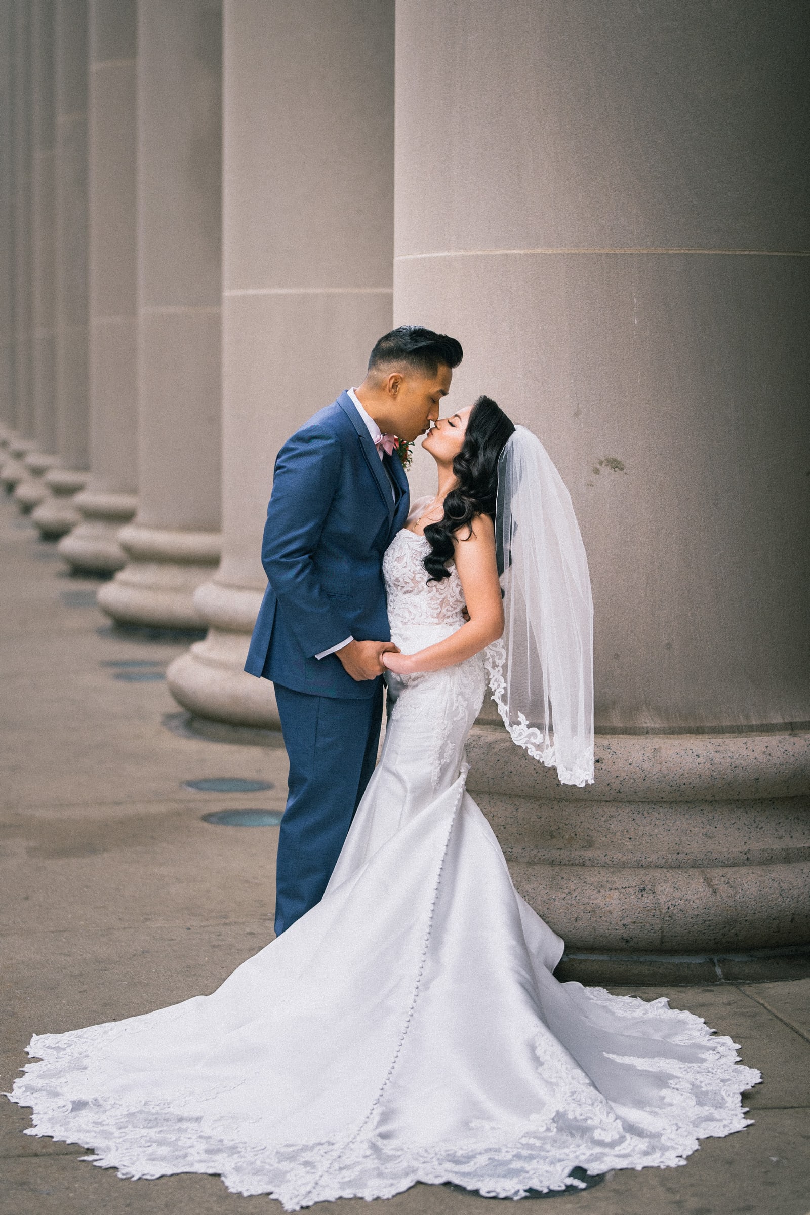 downtown chicago wedding photography – rena & von