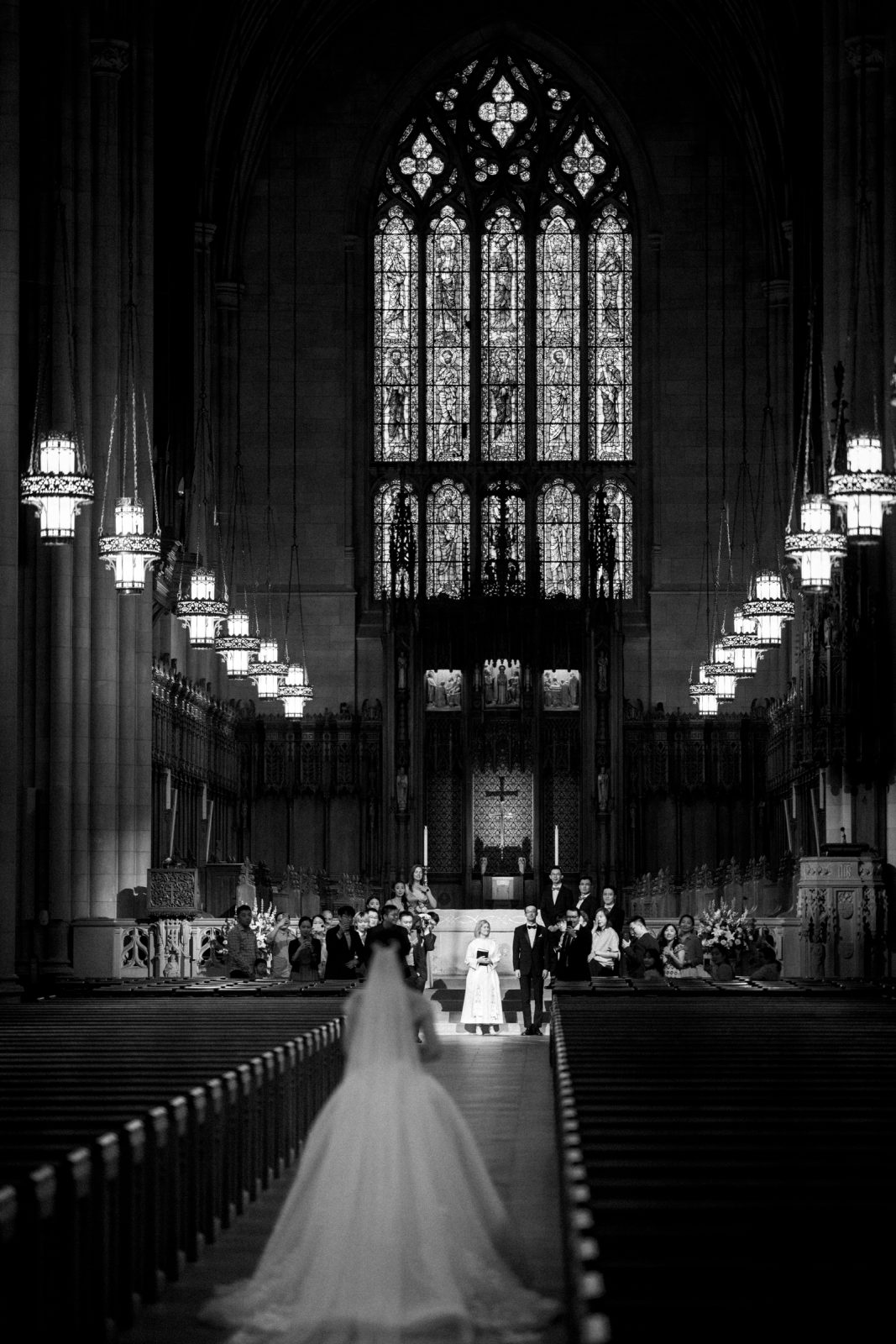 intimate duke chapel wedding - jenny & andrew