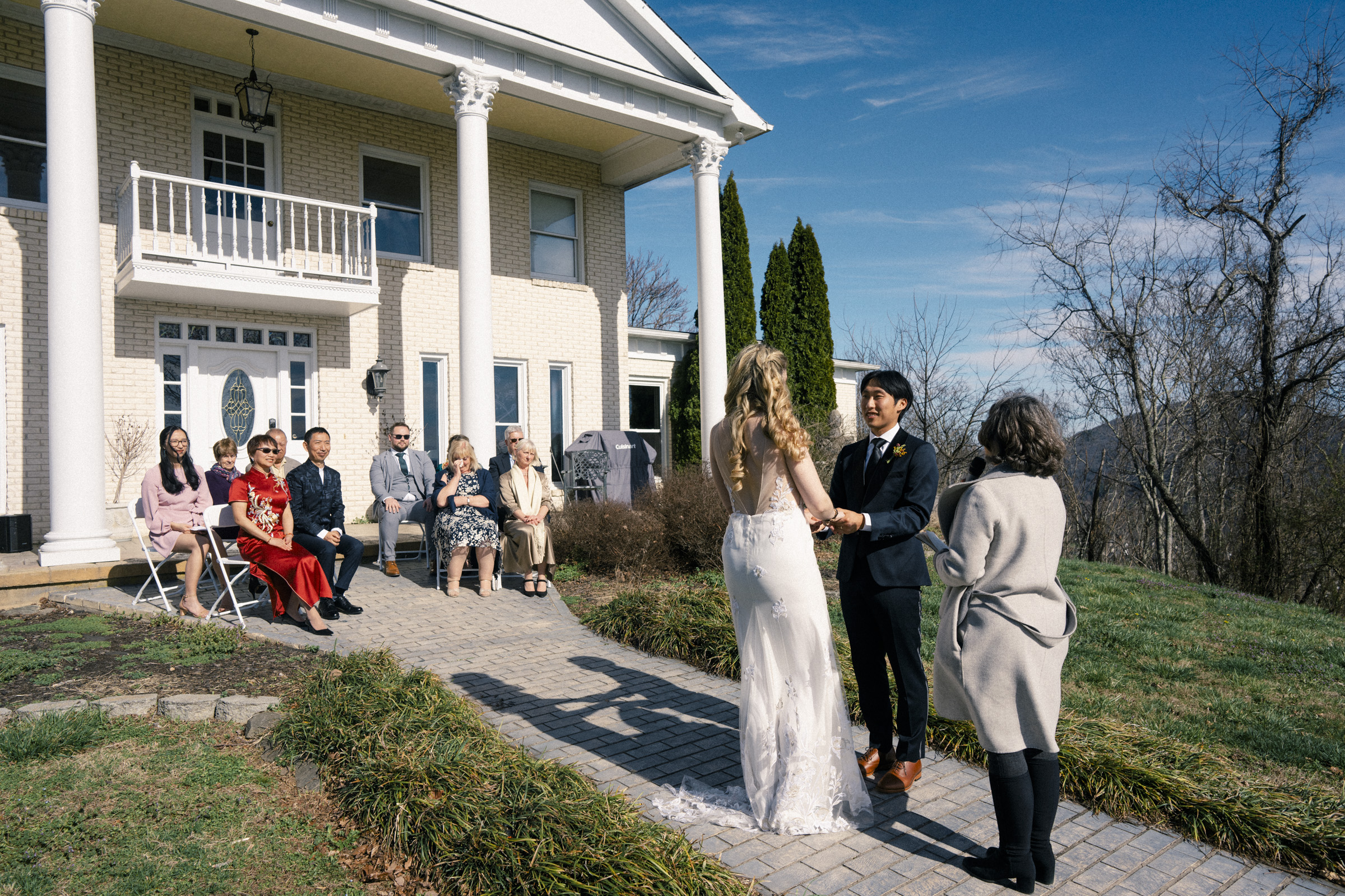 intimate asheville elopement  - charlotte & ethan