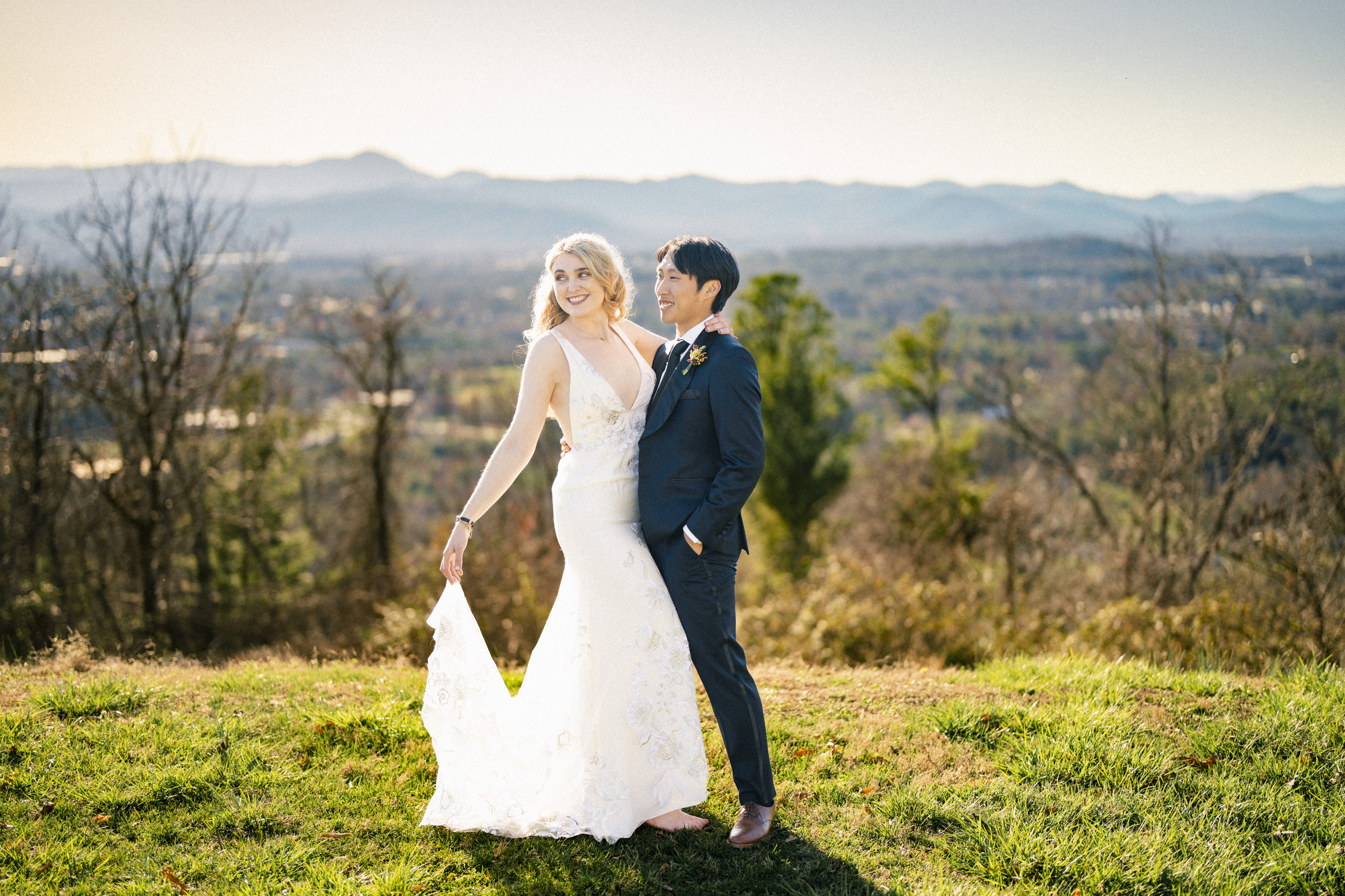 intimate asheville elopement  - charlotte & ethan